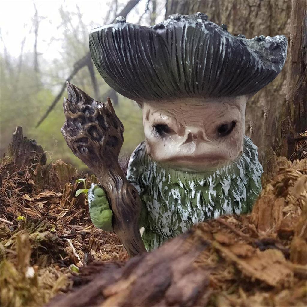 Fungus  Statue  Statue  Resin  Freak  Statue  Home Garden  Decoration