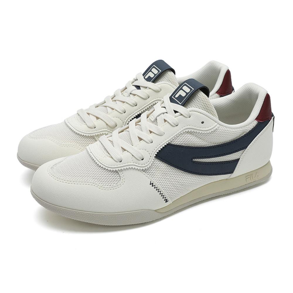 FILA Trail Arc Edge Shoes Retro Series Fashion Versatile Trendy Low Top Casual Shoes Men sneaker White Blue F12M522114FAM