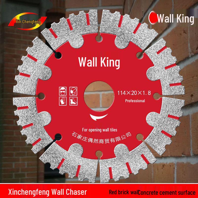 Xinchengfeng Diamond Saw Blades: 10-Piece Set for Concrete and Rebar Cutting