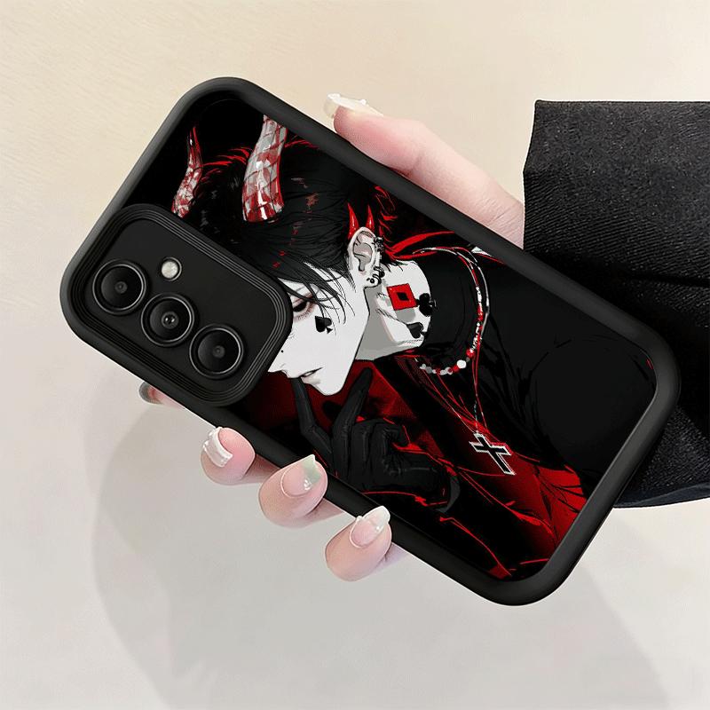 Devil Bad Boy Anime Style Soft Phone Case for Samsung Galaxy S26 Ultra S25 Edge S24 S23 S22 Plus S21 S20 FE 5G Shell Silicone Fu