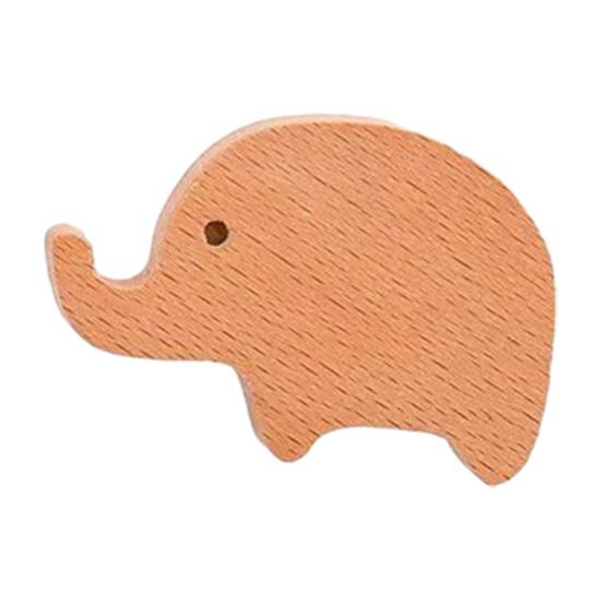 Wooden Wall Hook Lightweight Adhesive Hook with Natural Wood Grain Design Hook for Items Kids Schoolbags Hats Scarves