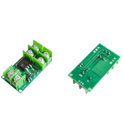 Elektronická řídicí deska spínače 3V 5V 12V 24V, spínací modul spouštěný pulzem, optočlen MOSFET řízený DC
