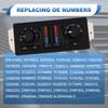 10370034 10370033 Climate Control Panel for Cadillac Escalade ESV 2003-2006