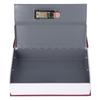 Book Safe Case Simulation Portable Safe Storage Box with Combination Lock for Bank Cards Jewelry