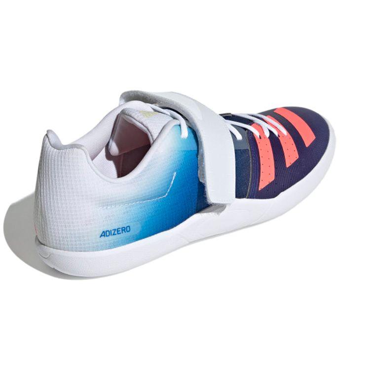 Adidas Adizero Discus/Hammer Velcro Sports Non-Slip Durable Low-Top Running Shoes Unisex Running Shoes Ocean-Blue GY0915