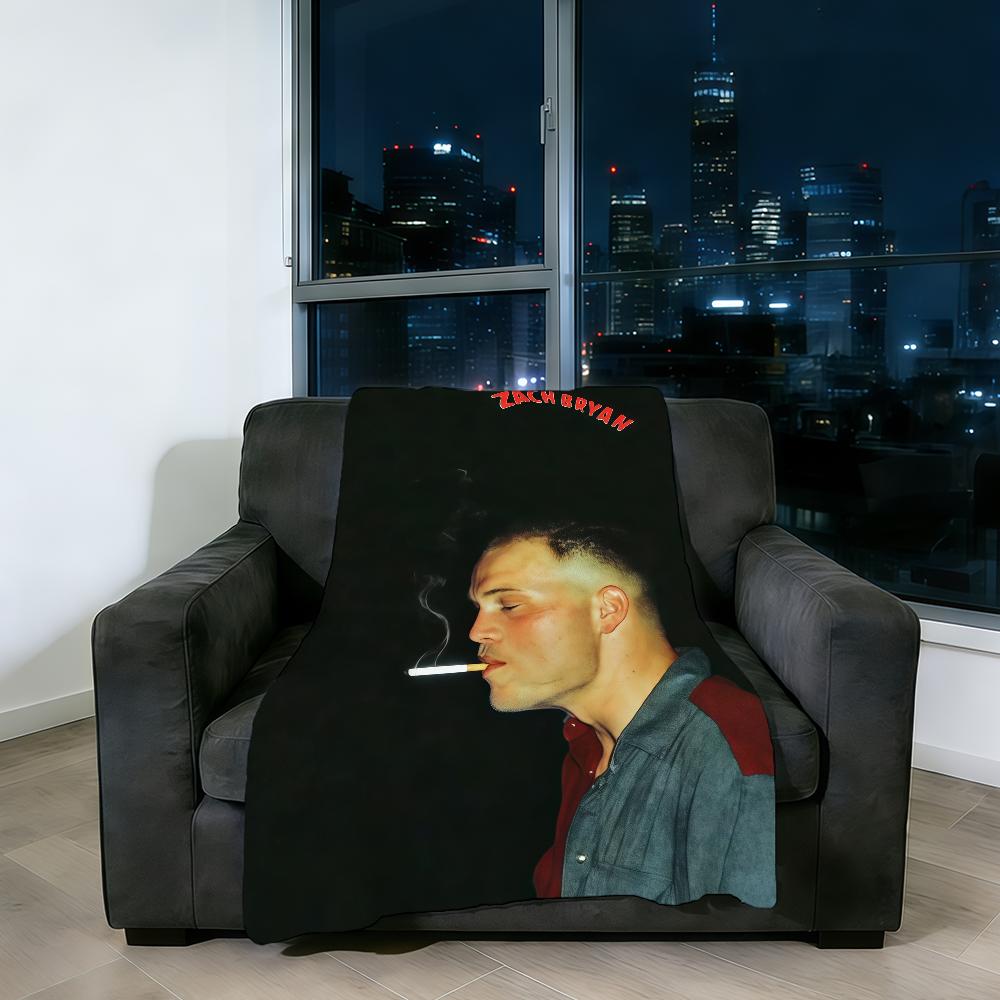 Z-Zach Blanket Super Warm Comfortable Singer Plush Throw Blanket Child Music B-Bryan-ES Home Sofa Bedroom Gift