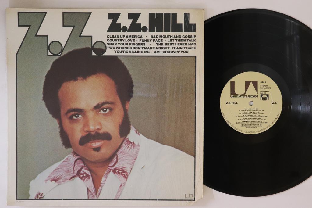 LP Record Z.Z. HILL - Z.z. UALA212G UNITED ARTISTS  1974 US Soul/Funk Used