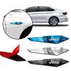2pcs Car Door Fender Side Blade Emblem Stickers Accessories For Gladiator Patriot Liberty Renegade Trail Hawk Commander JPB