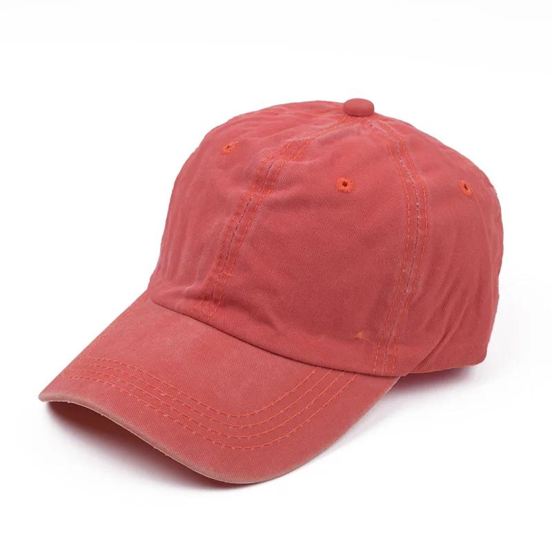 Custom Baseball Cap Vintage Distressed Washed Cotton Dad Hat Cotton Snapback Cap Hip Hop Baseball Cap Custom Logo