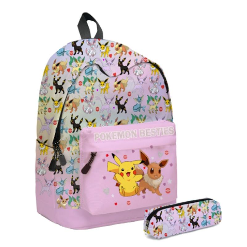 Sada batohu Pikachu s svačinovým boxem a penálem pro děti Dokonalá školní dárková sada