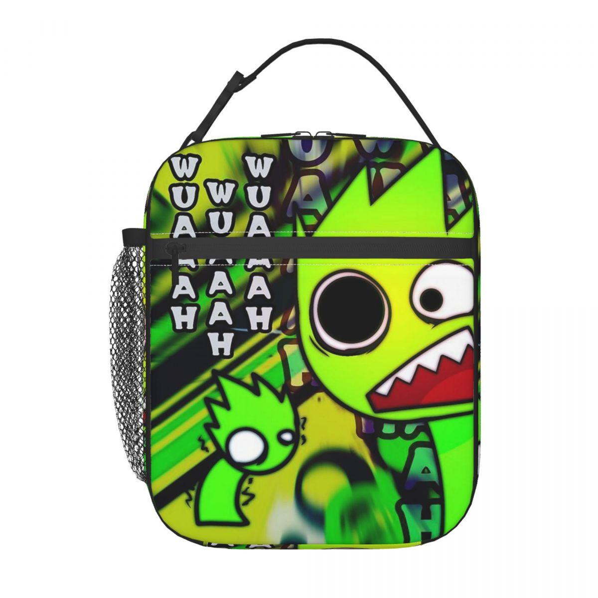 Sac à lunch isotherme Incredibox Music Video Game pour femmes, glacière de bureau, boîte alimentaire thermique, sac fourre-tout, conteneur de boîtes à lunch étanche One Size