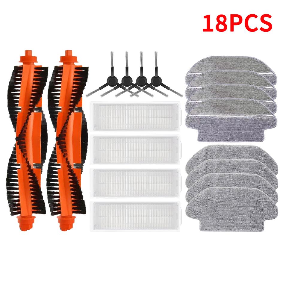 For Xiaomi Mijia Robot Vacuum Mop 2S 3C Mi Robot Vacuum Mop P Accessories Mop Cloths Main Side Brush XMSTJQR2S STYJ02YM
