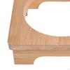 Bamboo Trivet Mat, Heat Resistant Non Slip Kitchen Wood Pads for Teapot,