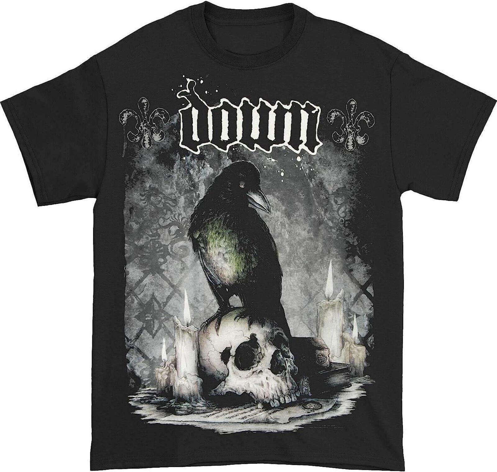 DOWN cd lgo JUMBO CROW / SKULL Official SHIRT SM pantera Diary of a Mad Band OOP 2XL