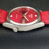 AUTOMATIC 7009A VINTAGE SEIKO 5 JAPAN MENS RED COLOR DIAL WATCH a701564-5 R206b-a701564