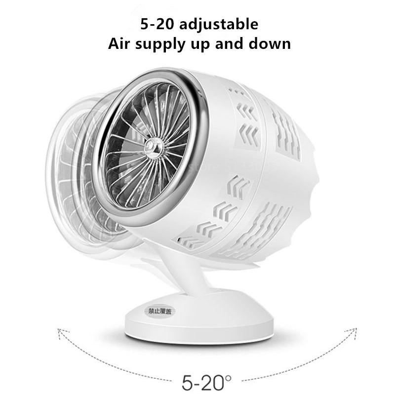 Xiaomi Twin Turbo Small Usb Fan 5v Portable Mini Portable Table Fan For Home Electric Desk Fan Silent Air Cooling
