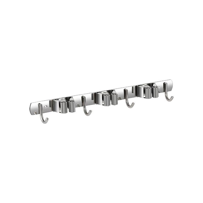 304 Stainless Steel Adhesive Mop Holder