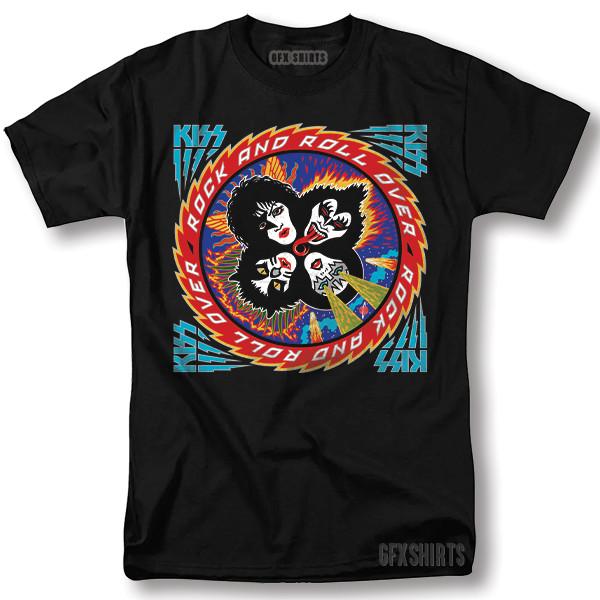 

KISS Shirt Rock Logo World Tour Merch Classic Vntg Graphic Design T-Shirt XL