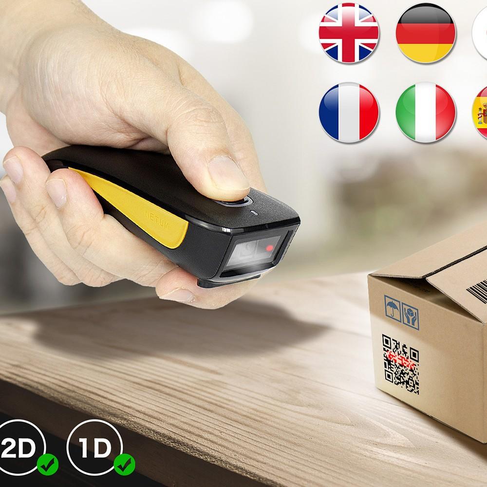 NETUM C750 Pocket Bluetooth 2D Barcode Scanner