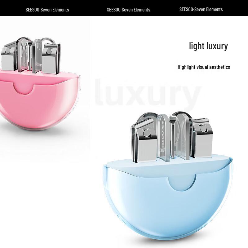 Seesoo 6-Piece Nail Clipper and Grooming Kit