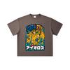 260 GSM Double Yarn 32 Count 100% Cotton Saint Seiya V12 Aiolos Print Unisex Heavy Cotton T Shirt