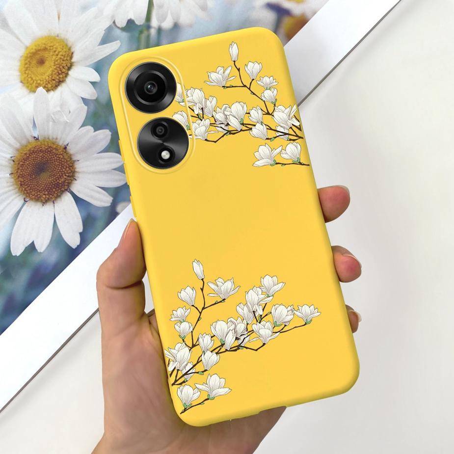 For Oppo A78 4G Case CPH2565 Cute Dinosaur Cartoon Painted Cover Soft Silicone Phone Case For Oppo A78 A 78 OppoA78 4G 5G Fundas