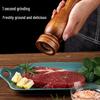 Solid Wood Manual Pepper Mill - Black Peppercorn Grinder
