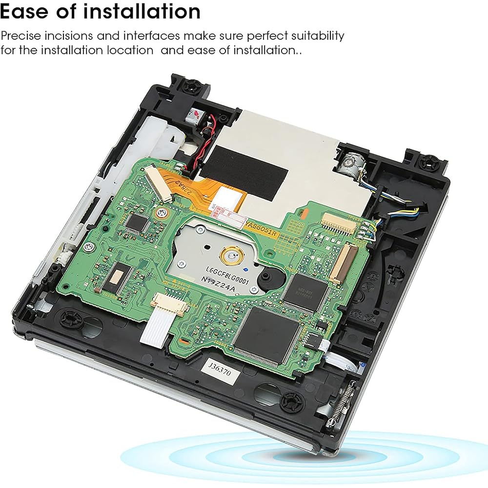 QANYEGN Replacement DVD Rom Drive, Professional ROM Disc Drive, Dual IC Disc Repair Parts for Wii...
