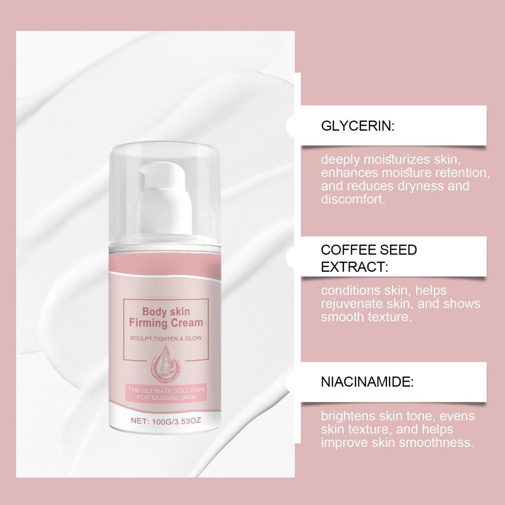 Body Skin Care Cream Gently Moisturizes Skin, Improves Elasticity And Moisturizes Skin Firming Cream For A Long Time