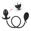 Inflatable Anal Plug Separate Dildo Pump Go Out Wear Expandable Big Butt Plug Bdsm Massage Ass Dilator Sex Toys For Couple