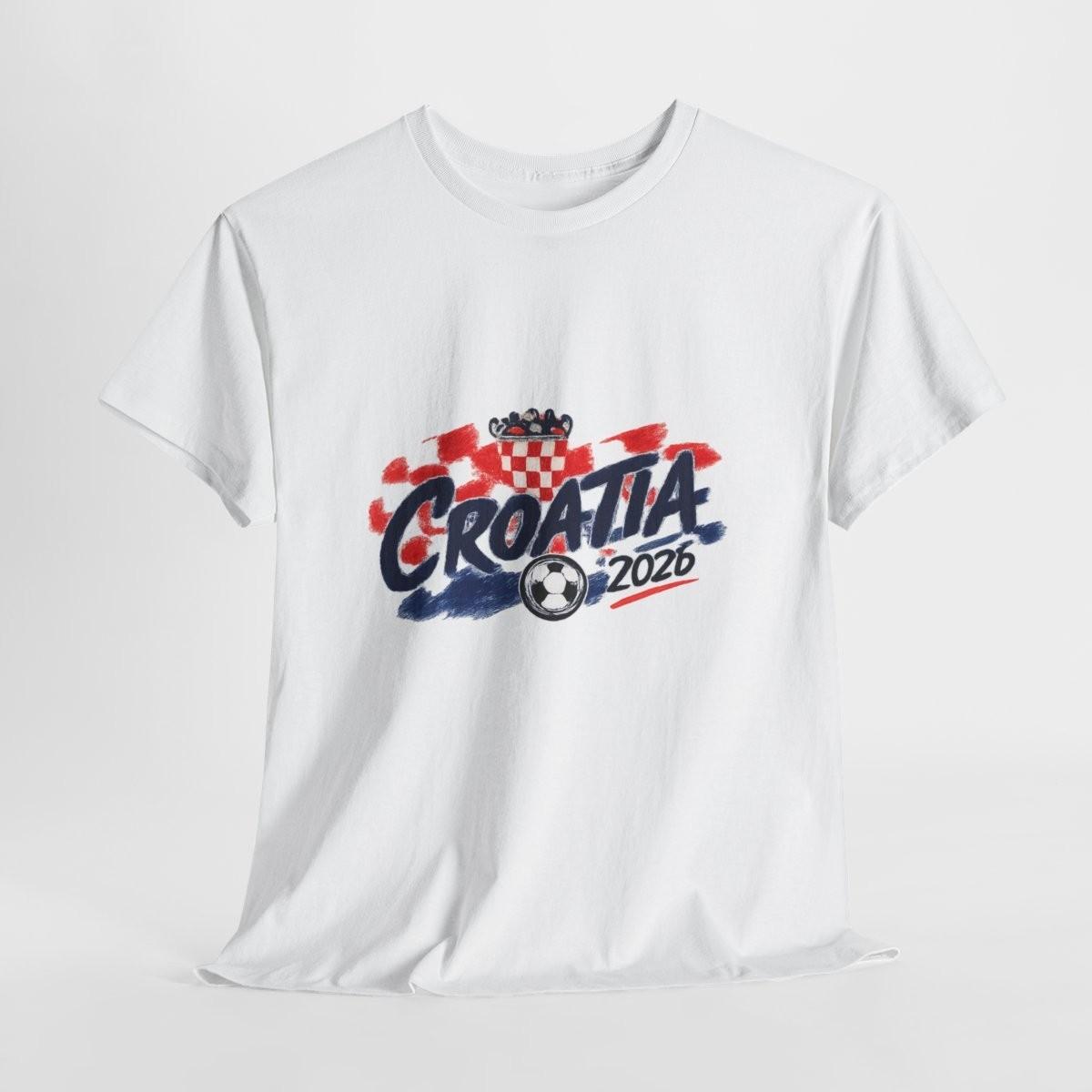 Croatia 2026 Shirt, Croatia World Cup 2026 Tee, Football Graphic Shirt XXXXL