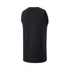 Li Ning Cba Series Round Neck Ice Feel Sweat Absorbing Comfortable Basketball Vest Men Tops Black AVSU033-1