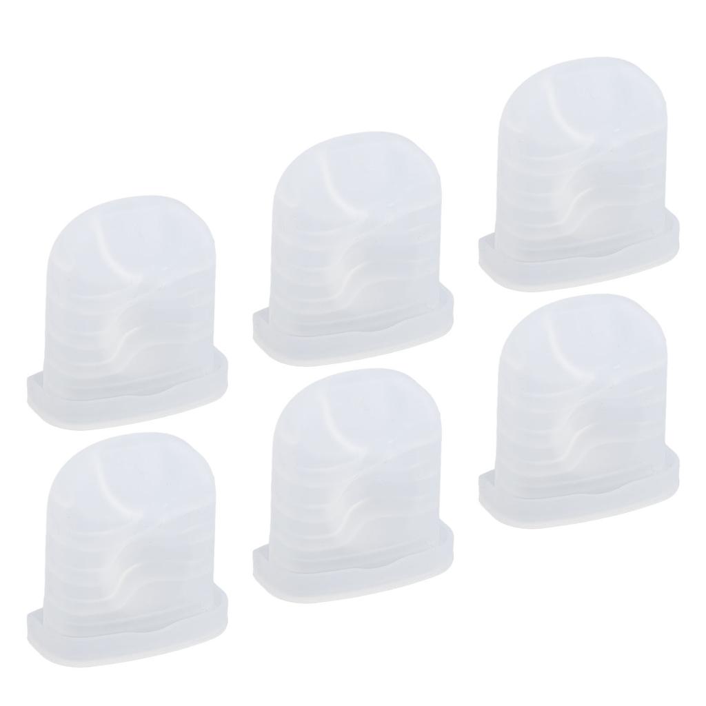 6pcs Silicone Diaphragm Breastpump Accessories Anti Backflow Replacement Diaphragm for S32 Wearable 