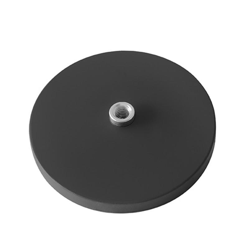 Universal Magnetic Sucker Expansion Base Magnetic Suction Base for Vehicle Rooftop Equipment Fixation Metal Material