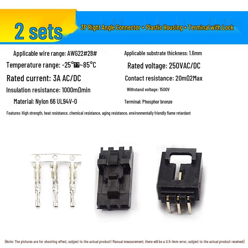 2.54 Lockable DuPont Connector: 2P & 3/4/10P Straight/Bent Pin Header MX2.54 Socket