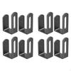 Pot Lid Organizer, holeKitchen Storage Rack, MultiPurpose Holder Gray 1 Pair