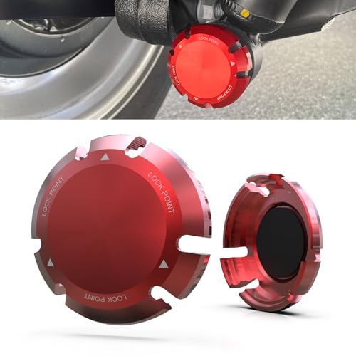 

alumania ЗАГЛУШКА АМОРТИЗАТОРА [КРАСНАЯ] Jimny JB64 Sierra JB74 комплект из 2 частей Крышка болта развала заднего амортизатора VSJ-AC01-RE