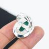 Natural Amazonite Adjustable 925 Sterling Silver Ring - Fits US Sizes 6 To 11 - Handmade Boho Jewelry for Women & Men, Mother's Day Gifts