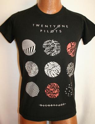 TWENTY ONE PILOTS Koszulka z okładką albumu Blurry Face Rozmiar dorosły S Rock