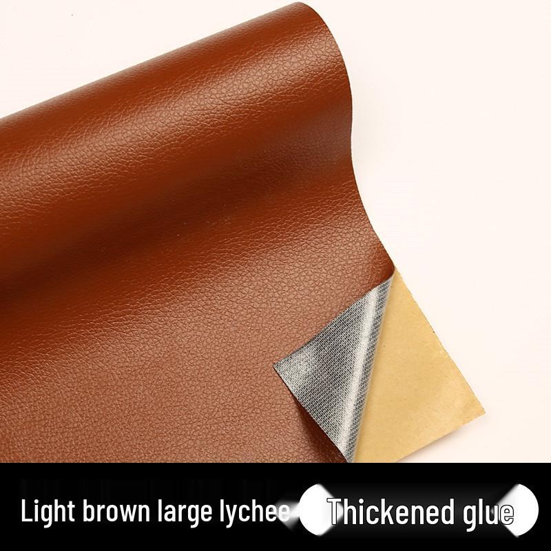 Self-Adhesive Lychee Pattern Leather Repair Patch for Sofa and Car Interior