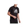 adidas Sports Series Round Neck Comfortable Pullover Short Sleeve T-Shirt Men Tops Black GE4707
