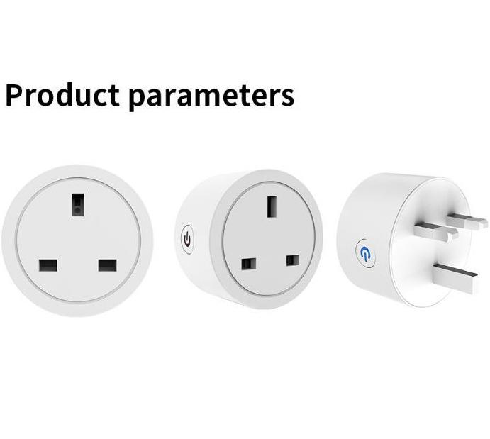 UK WiFi Smart Plug – HomeKit & Alexa Compatible, Voice/Timer Control
