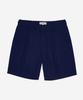 Pildeoseu Basic Standard Fit One-Tuck Shorts Navy