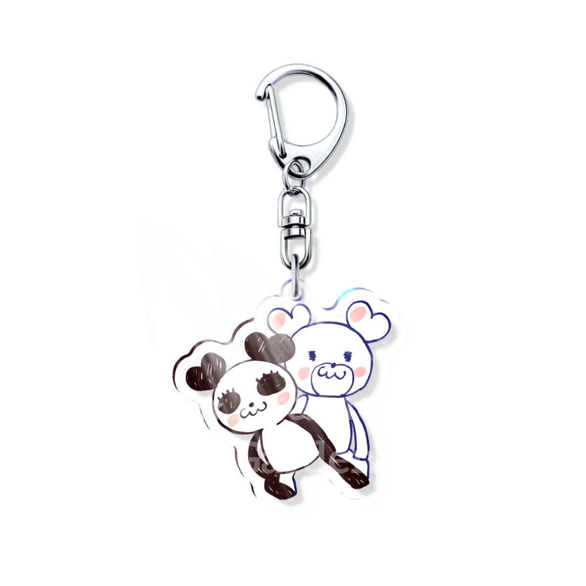 

HoneyWorks VOCALOID FernandoP Acrylic Keychain Products Couple Gifts Key Chain Bag Charms Souvenir Pendant Jewelry Accessories 6 cm