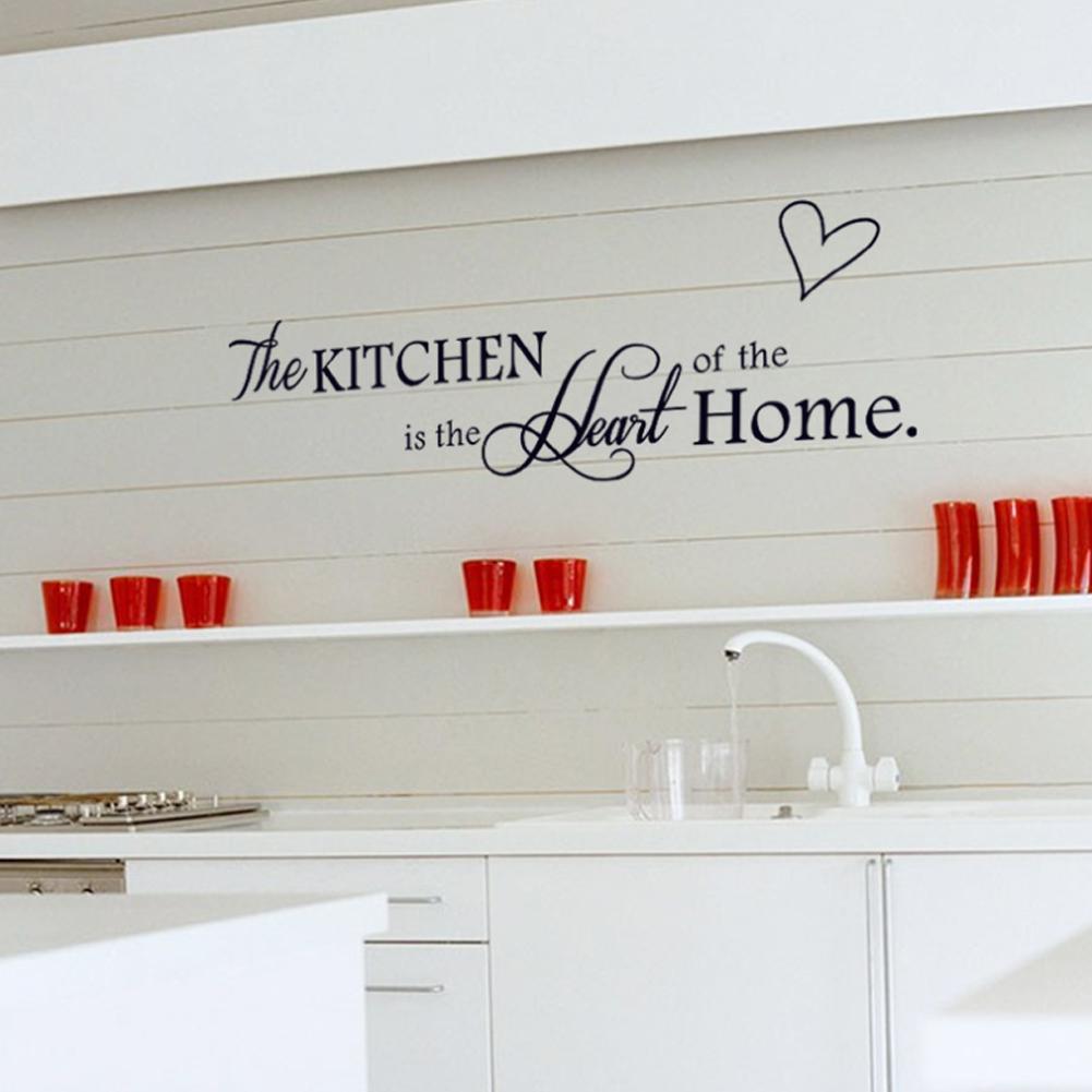 DIY PVC Wall Sticker English Word Pattern Self Adhesive Wallpaper for Home Decoration