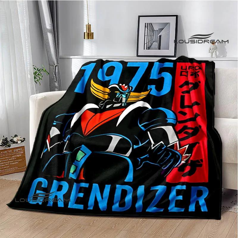 UFO ROBO GRENDIZER GOLDORAK Printed Blankets Warm Flannel Blankets Soft and Comfortable Blanket Bed Linings Birthday Gift