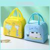 Oxford Cloth Cartoon Cute Style Insulated Cooler Portable Lunch Bag For Work School