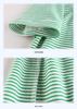 2022 Summer Korean Style Kids' Striped Short Sleeve T-shirt One Piece