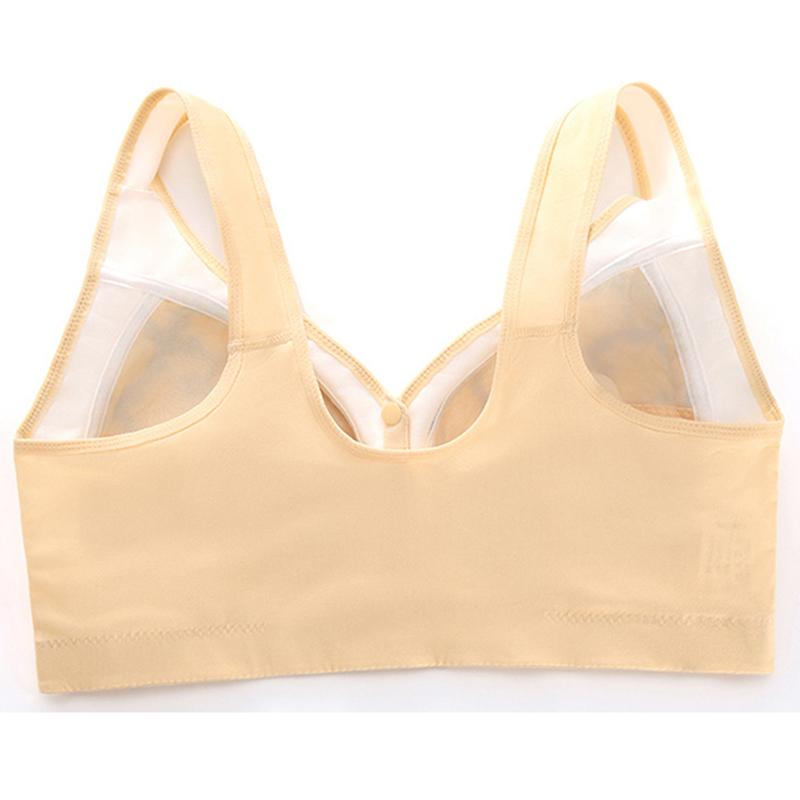 CINOON Women Plus Size Front Closure Wireless Bra Printed High Elastic Straps Breathable Brassiere L-6XL Push Up Sexy Lingerie