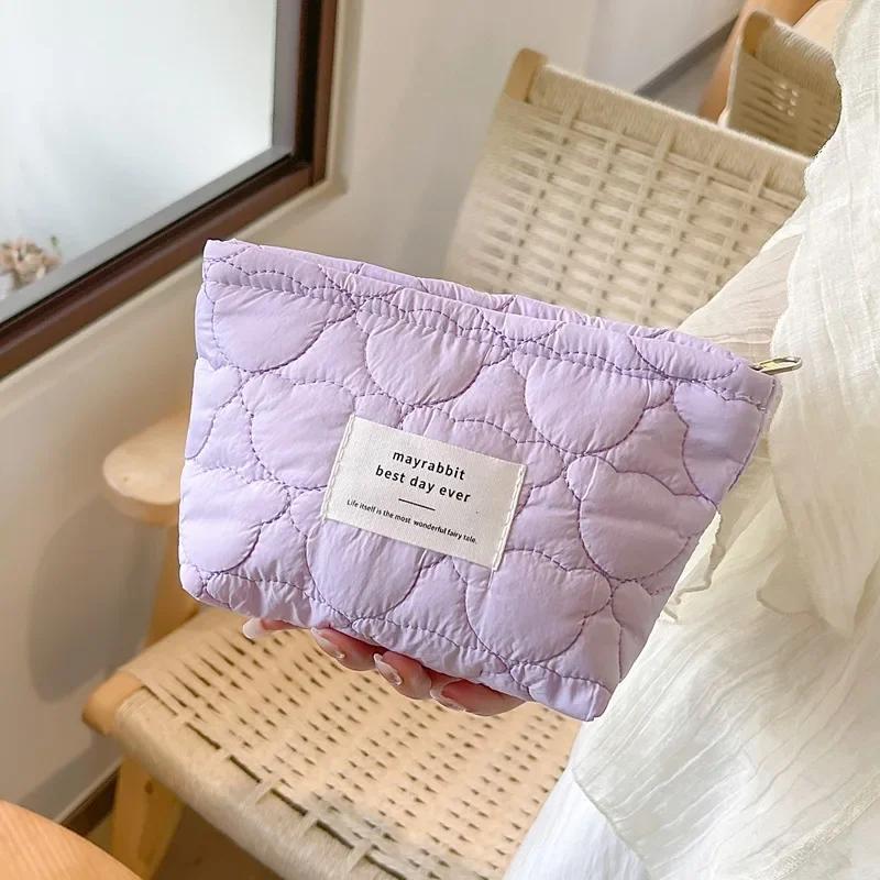 Ins Little Bear Kosmetiktasche Damen Make-up-Taschen Damen Kupplungstasche Münzbörse Münzbeutel Süße Schlüssel Lippenstift Aufbewahrungstasche Handy-Tasche